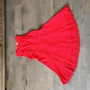 miami Red Midi Sleeveless Dress Size L